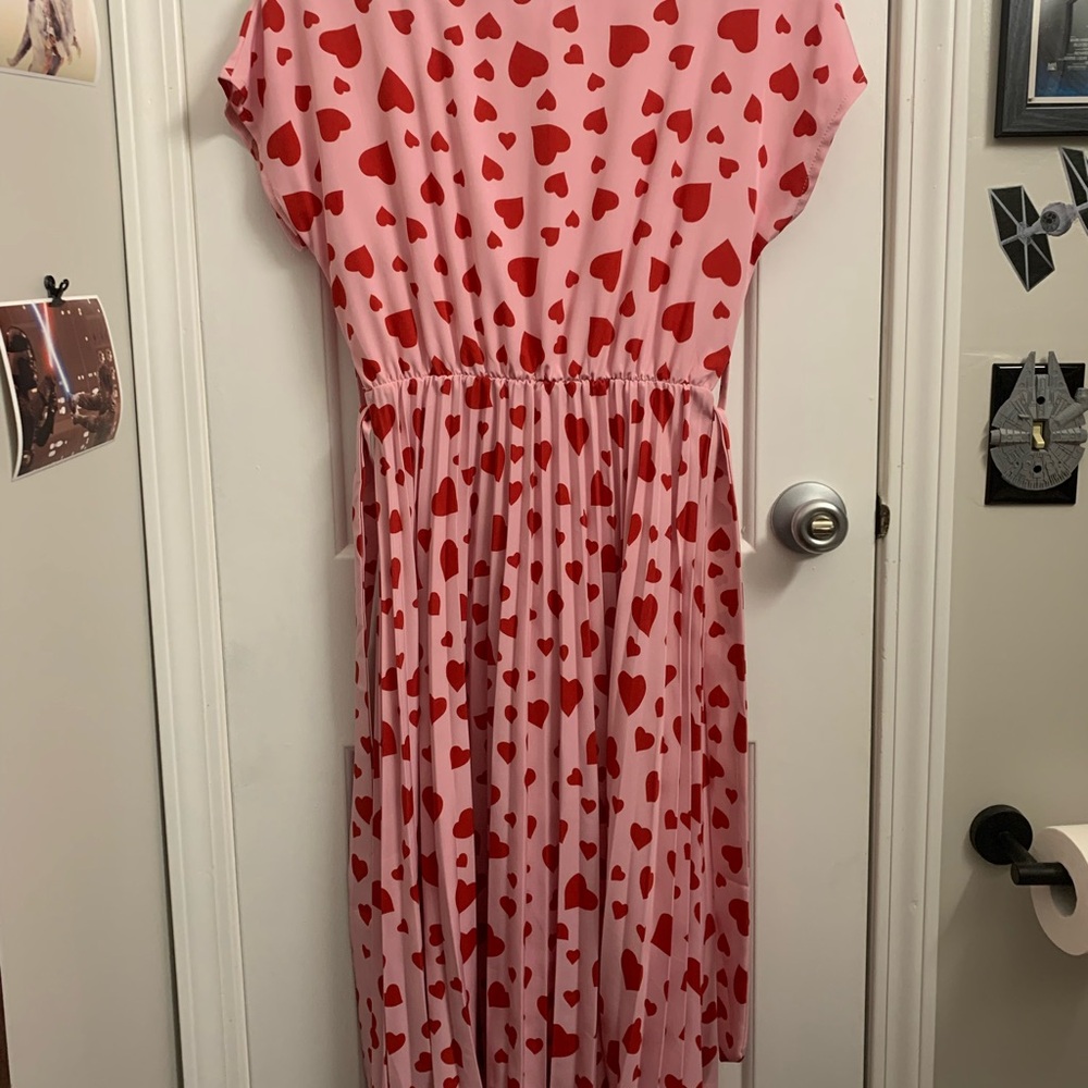 Pink and Red Heart Dress💕